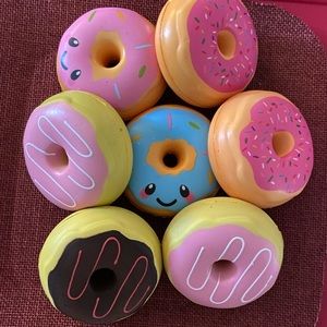 - Kawaii jumbo donuts lot sensory stress new gift ready